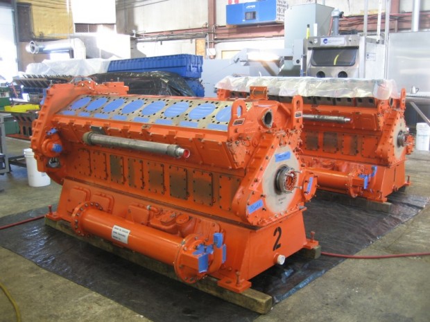 -VGF P48 GLD x 2 engines: Overhauled and shipped to Wastewater Treatment Facility in San Bernardino California